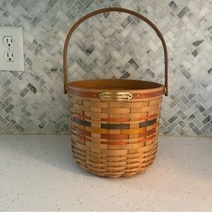 Bradford Basket Company 1999 Basket Vintage Autumn’s Bounty Primitive Farm House